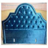 43 - NEW WMC QUEEN BLUE HEADBOARD
