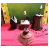 43 - NEW WMC DESIGNER TABLE LAMPS
