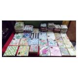 43 - WMC NEW CASPARI CHINESE SILK NAPKINS