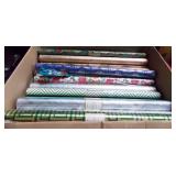 43 - LOT OF CASPARI DESIGNS CHRISTMAS WRAP