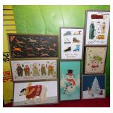 43 - WMC NEW CHRISTMAS MINI CANVASES