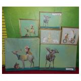 43 - WHIMSICAL NEW WMC HOLIDAY WALL ART