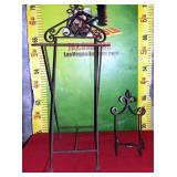 43 - WMC NEW METAL EASELS LARGE & SMALL