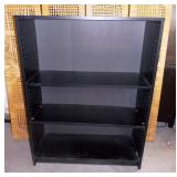 11 - BLACK SHELF W/ ADJUSTABLE PEGS