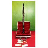 11 - GOLD TONES DESIGNER CLARINET W/ CASE