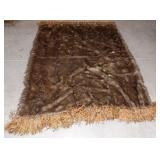 11 - LONG FRINGE THROW OR BEDROOM RUG