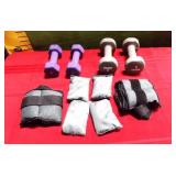 11 - ODD LOT OF MIXED FREE WEIGHTS