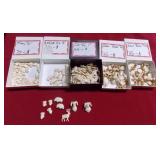 11 - ADORABLE LOT OF LITTLES ANIMALS/ TIE CLIPS