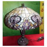 11 - TIFFANY STYLE LAMP