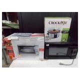 11 - CROCK POT MICROWAVE & TOASTER OVEN!