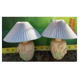 42 - NEW WMC MATCHING CERAMIC TABLE LAMPS