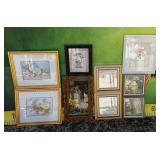 42 - LOT OF FRAMED WALL ART