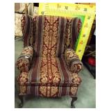 11 - FABRIC SOFA CHAIR W/ ARM RESTS