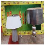 43 - NEW DIMOND LIGHTING BASTION TABLE LAMPS