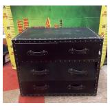 43 - NEW WMC TRUNK DRAWERS W/TUFTED HANDLES