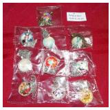 314 - LOT OF 10 VERY COOL CABOCHON NECKLACES
