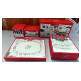 322 - NIB LENOX 12 PIECE CHRISTMAS DISH SET