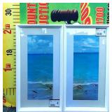 43 - 2 NEW WMC 14 X 26 FRAMED PRINTS