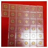 50 - SMALL COLLECTION OF RED CENTS 60