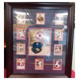 11 - #2 BOSTON RED SOX FRAMED BASEBALL MEMORA