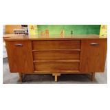 50 -VINTAGE SIDE TABLE LOTS OF STORAGE SPACE