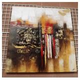 11 - BIG SIZED 3D SIGNED WALL ART