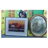 11 - SIGNED FRAMED MATTED WALL ART & MORE