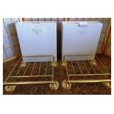 11 - NEW GOLD TONE BATHROOM FIXTURES