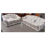11 - FABRIC SOFA & LOVE SEAT