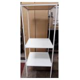 11 - WHITE SHELVING UNIT
