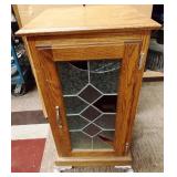 11 - FOOTED SIDE TABLE AS IS