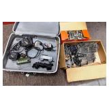 11 - TRAIN SET TRACKS & POWER IN CASES