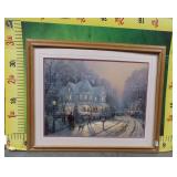 11 - THOMAS KINKADE FRAMED PICTURE
