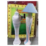 11 - PAIR OF CERAMIC LAMPS
