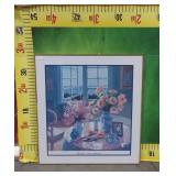 11 - CAFE AU LAIT FRAMED PICTURE