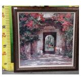 11 - FRAMED ARCHWAY PICTURE