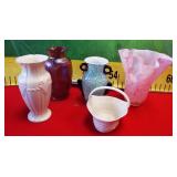 11 - BELLEEK VASES & MORE