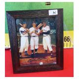 11 - MICKEY MANTLE & MORE SIGNED ART W/ COA