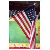 11 - AMERICAN FLAG ON POLE
