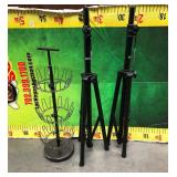 11 - TWO TRIPODS & MULTI-PURPOSE RACK