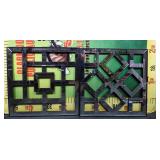 43 - MIRRORED WALL DECORATION