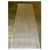 11 - NOS 100% SISAL HALL RUNNER W/ LATEX BACK