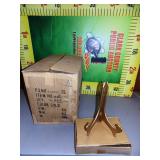 11 - NOS 72 SMALL PLATE FRAME HOLDERS