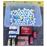 281 - NICE LOT OF BOXED & LOOSE GOLF BALLS