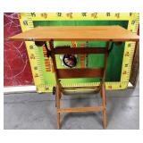 318 - SOLID WOOD TABLE