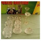 100 - SET OF CANDLE HOLDERS