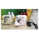200 - 2 SINGER PRO FINISH SEWING MACHINES