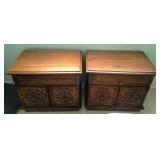 300 - MATCHING PAIR OF NIGHT STANDS