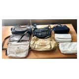 400 - LOT OF GENTLY USED HANDBAGS