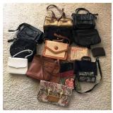 400 - BIGGER LOT OF GENTLY USED HANDBAGS